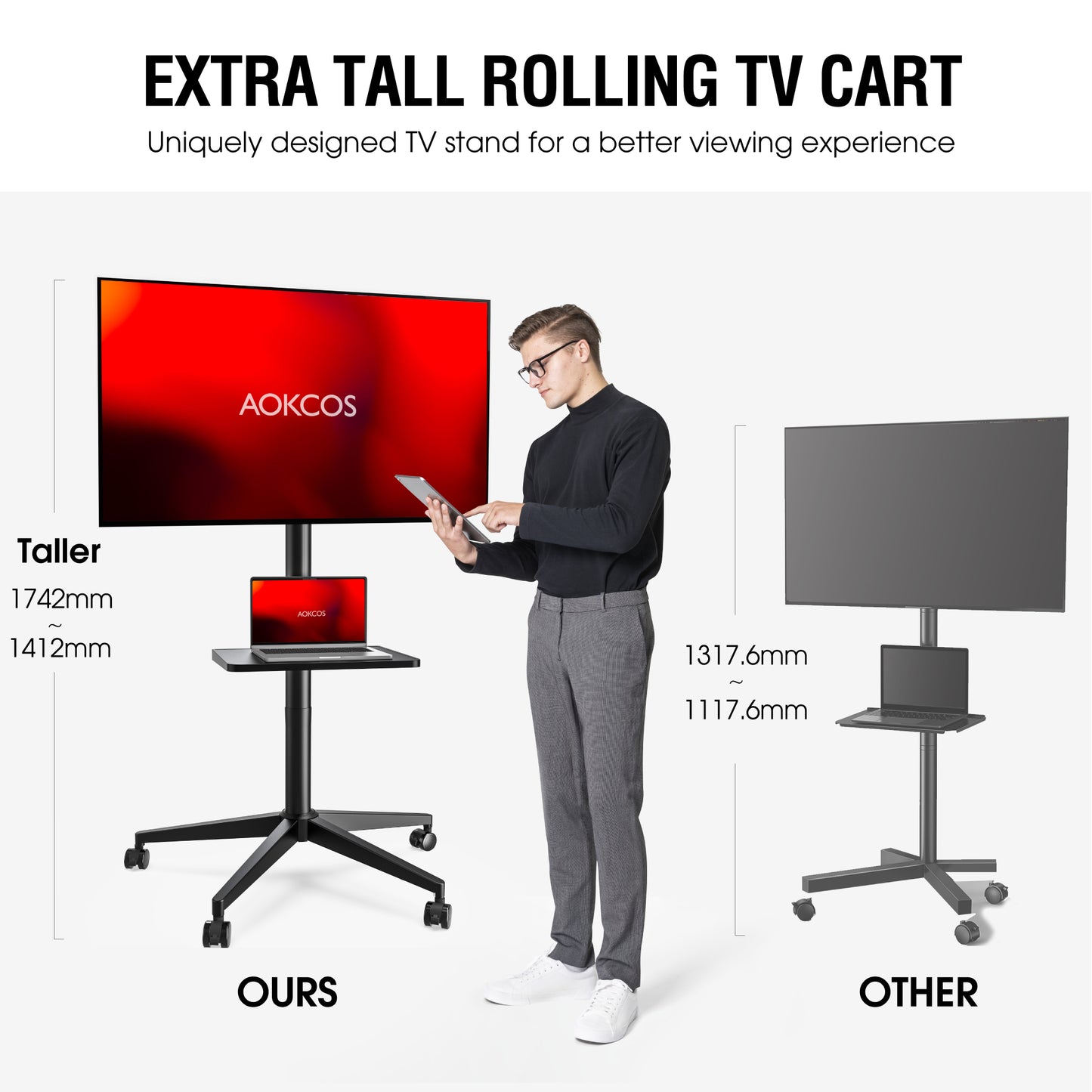 CA TCB65 Mobile TV Stand