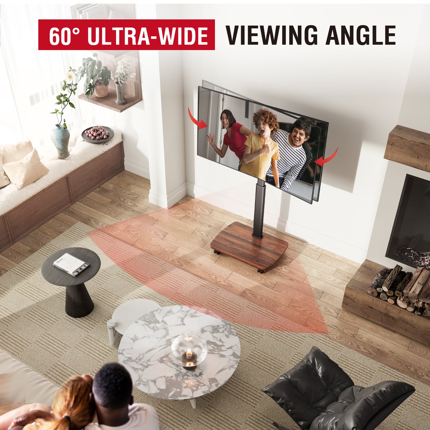 CE FT65 Mobile TV Stand