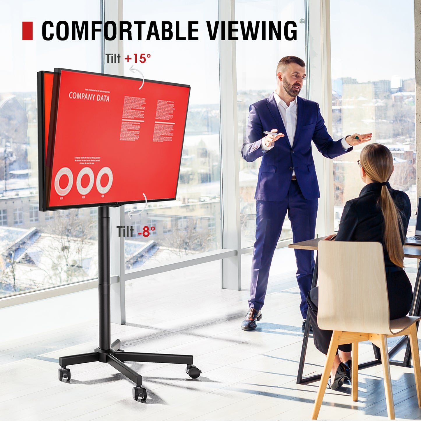 CA TCA65 Mobile TV Stand