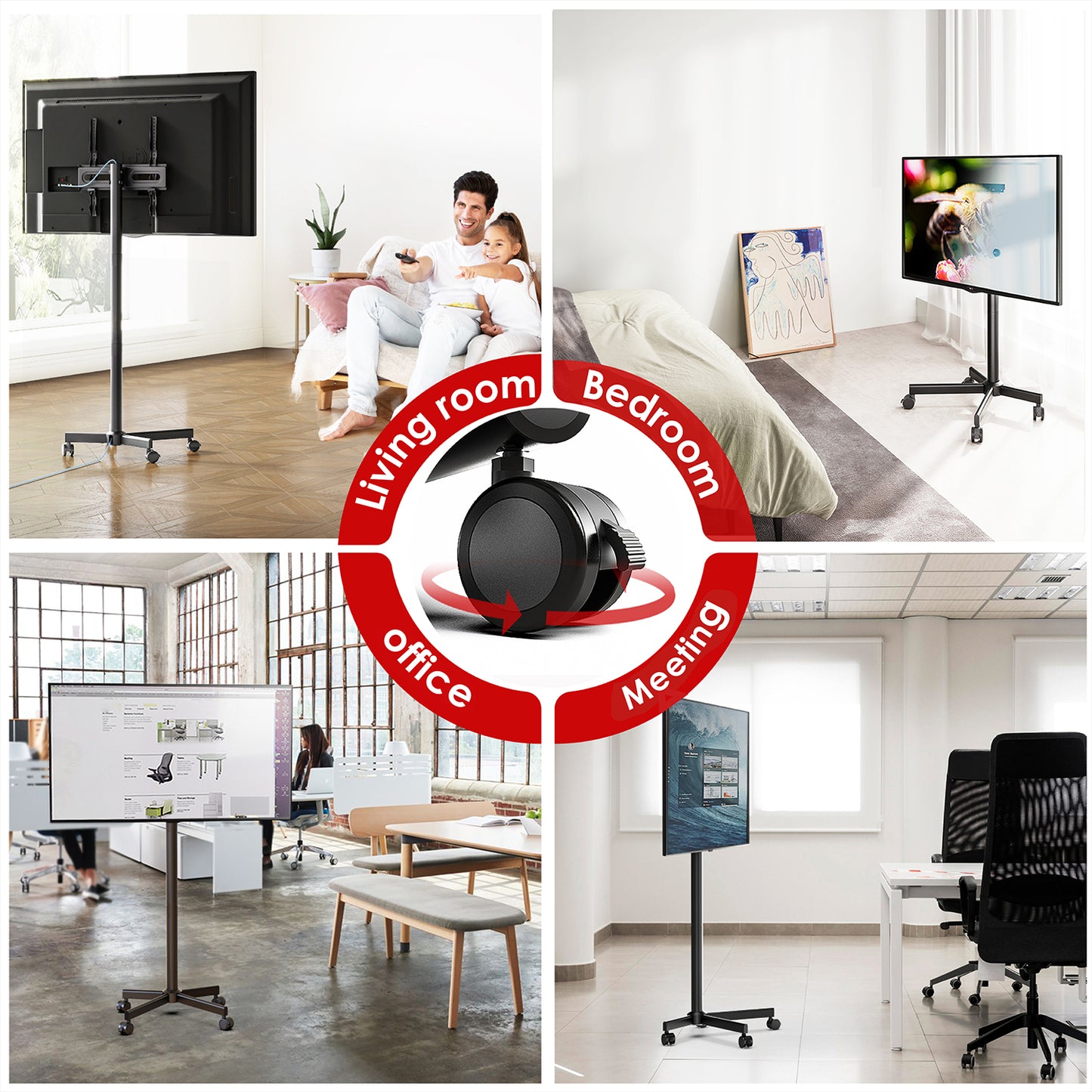 CA TCA65 Mobile TV Stand