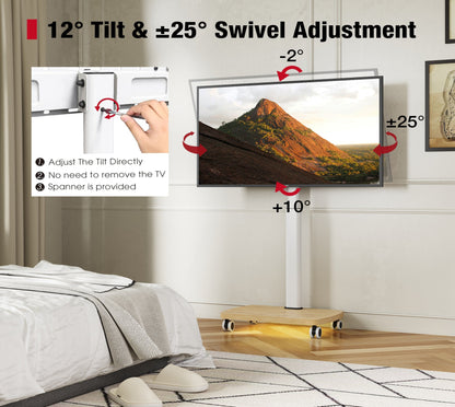 CE FT75 Mobile TV Stand with LED light