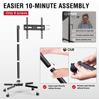 CA TCA65 Mobile TV Stand