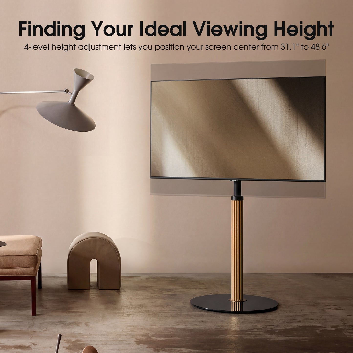 Grilux FT65 Floor TV Stand