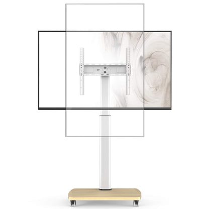 CE FT65 Portrait to Landscape Rolling TV Stand